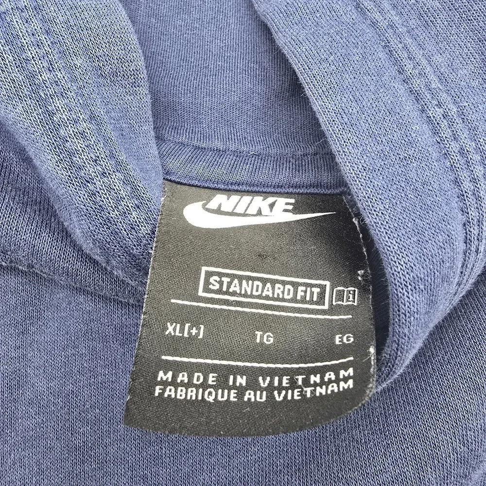 Nike Girls XL Plus Hoodie Navy Blue Fleece Pullover Sweatshirt DA5114-410